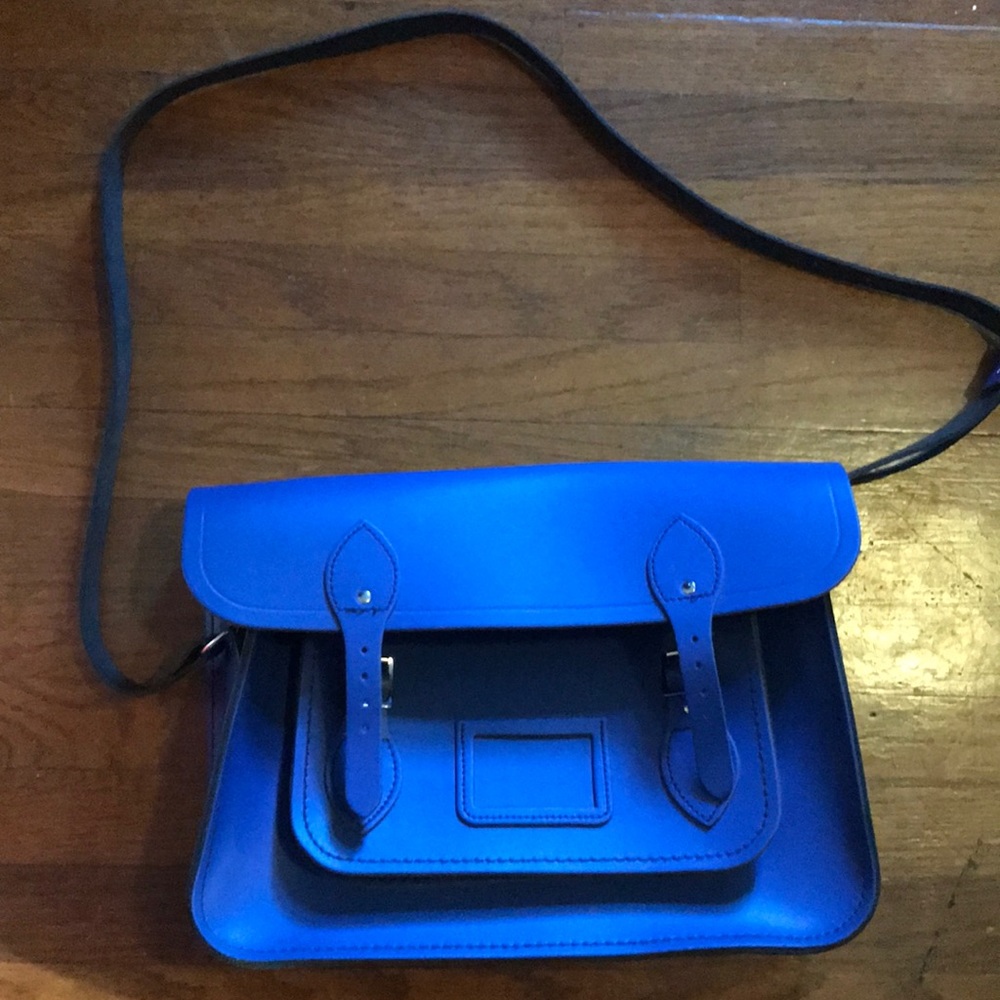 Blue  the Cambridge satchel company ( large one)